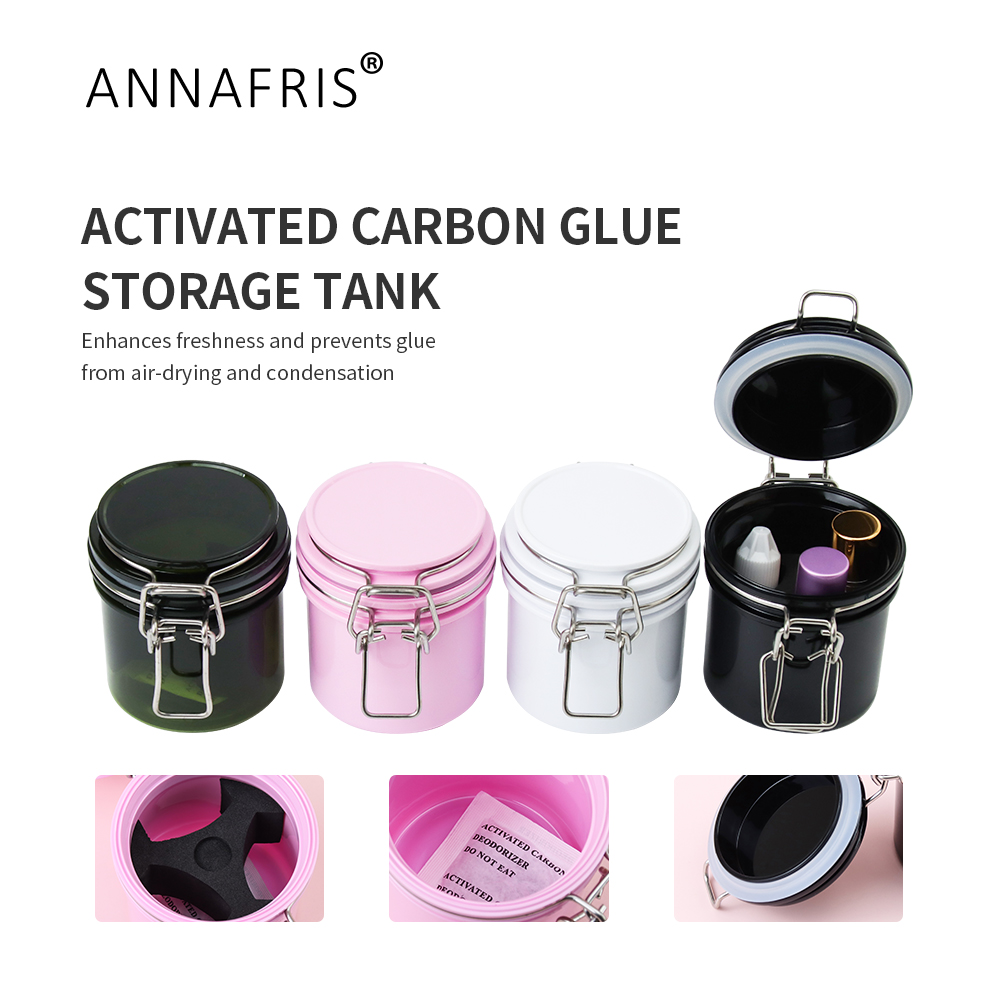 Eyelash Extension Jakarta - ANNAFRIS Opslagtank voor wimperlijm Individuele wimperextensions