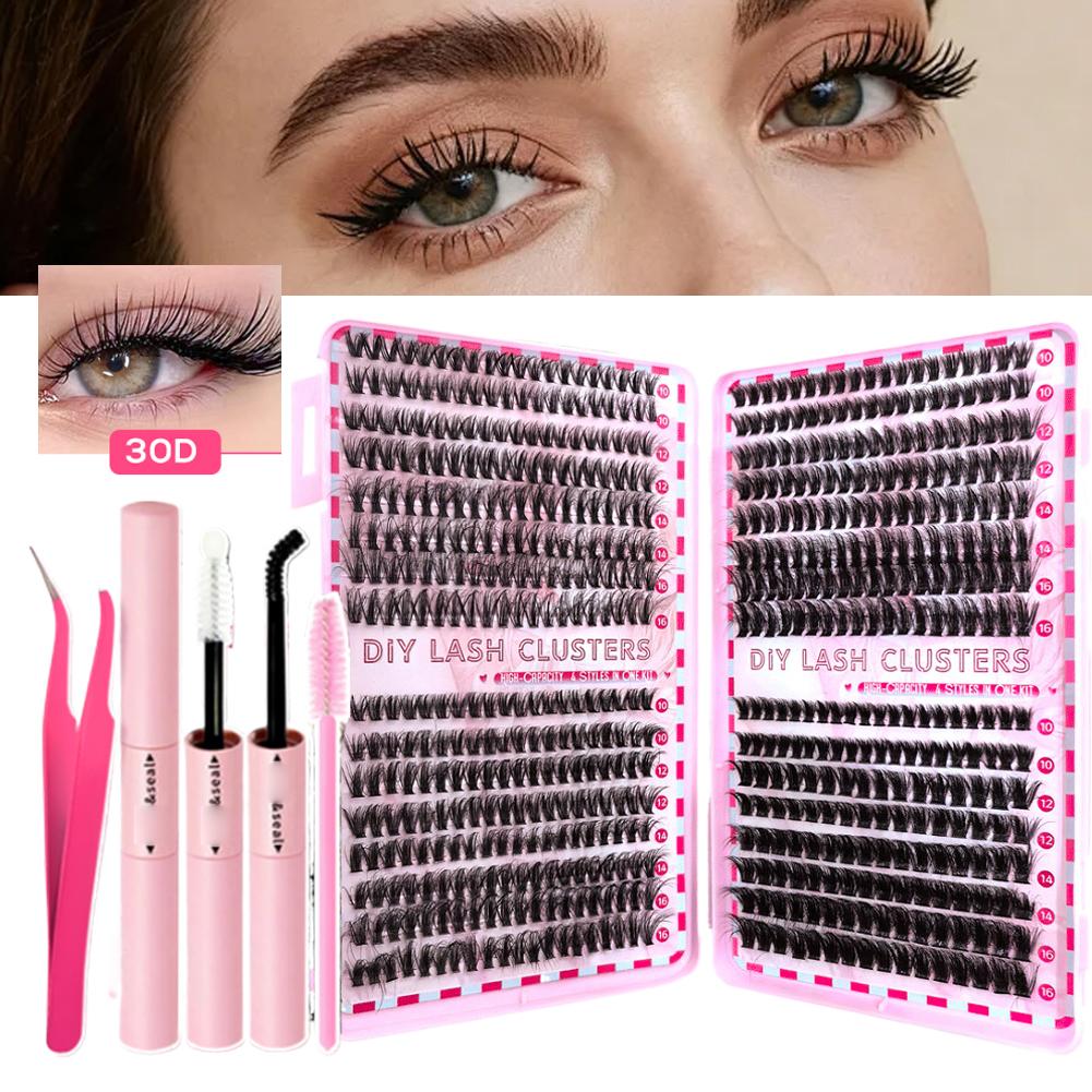 Eyelash Extension Volume - Nepplatsenwimpers 40 paar, boekvormig, gemengde stijlen,