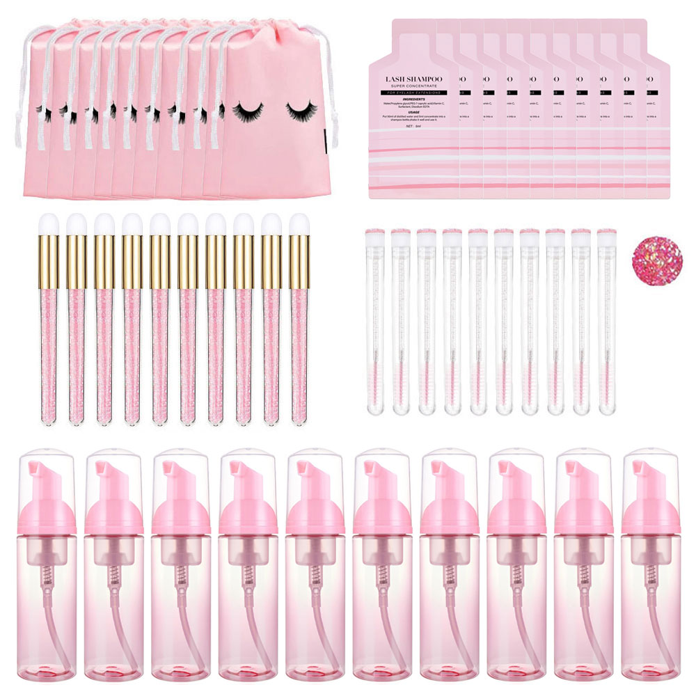 Refill Eyelash Extension - 60ml Hervulbare Lekvrije Lege Schuimpompflessen Wimperverlenging