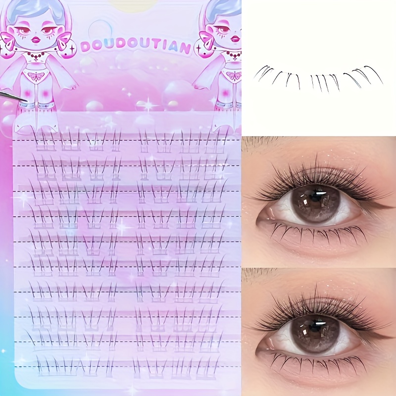Eyelash Extension Natural - Duoduotian Cat Paw Onderwimpers Beginnersvriendelijk 10-14