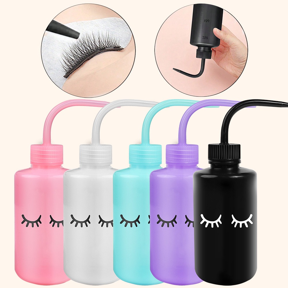 Refill Eyelash Extension - 250ml Wimper Reinigingsfles Geen Spill Squeeze
