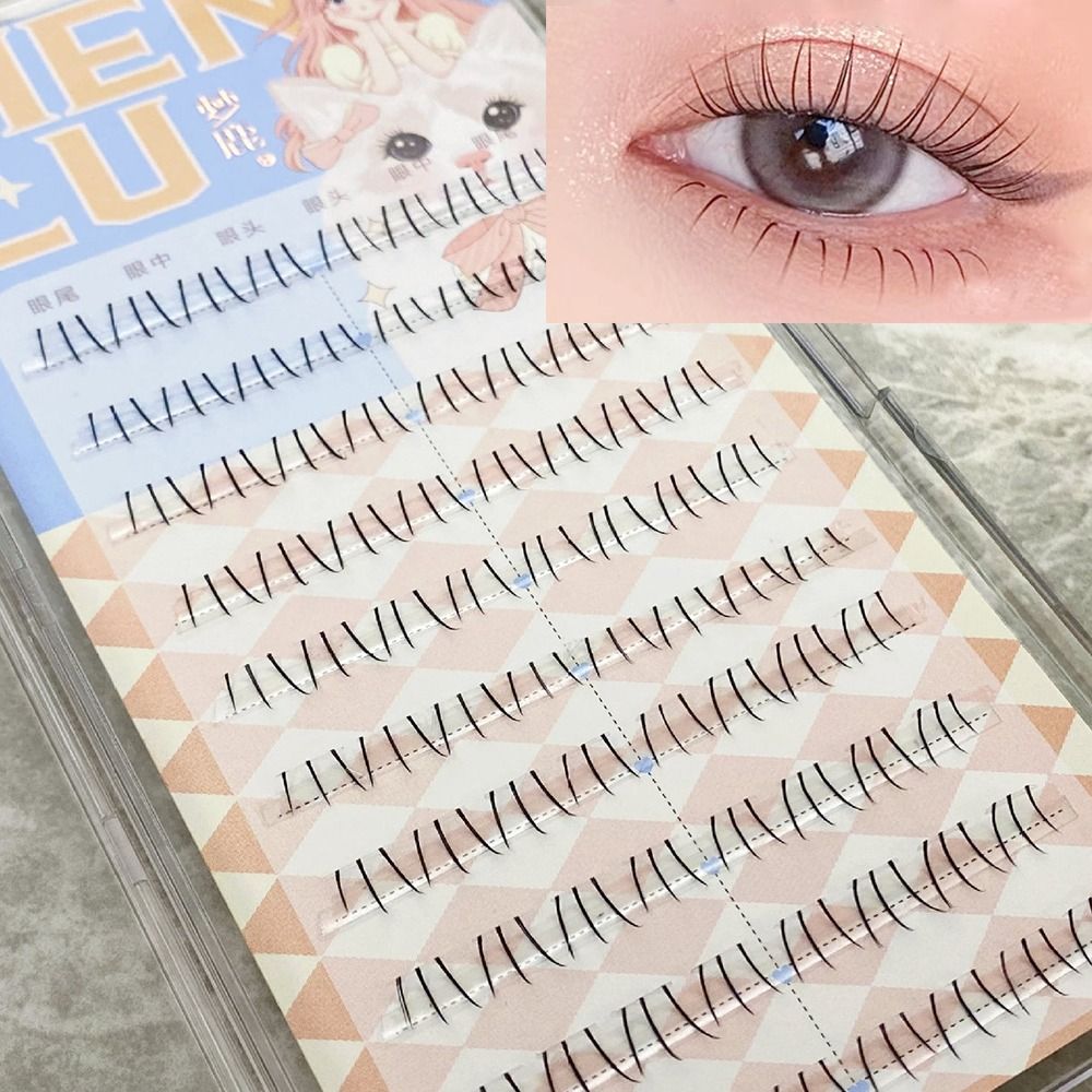 Eyelash Extension Korean - Koreaanse onderste wimpers 3D Mink simulatie