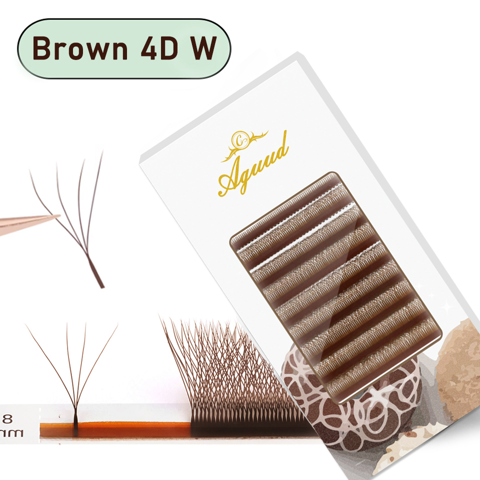 Eyelash Extension Yy - AGUUD Bruin W-vormige YY Wimpers Extensions