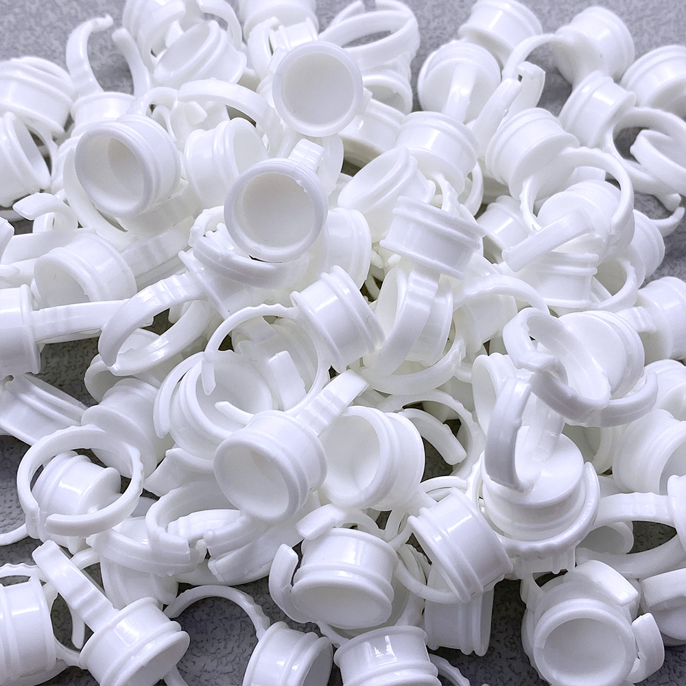 100 Stuks Wegwerp Lijm Ring Cu - Eyelash Extension Jakarta recensie en prijs