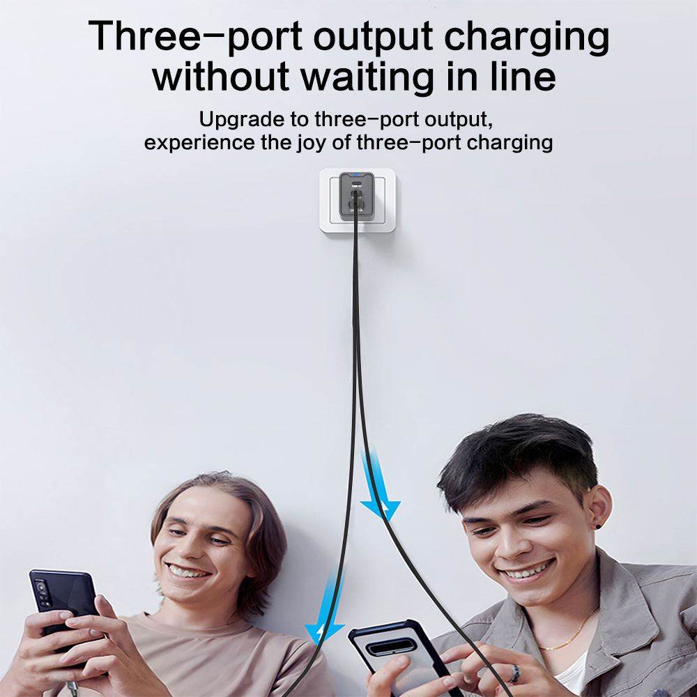 3-poorts 120W USB-C snellader  - Eyelash Extension Uk recensie en prijs
