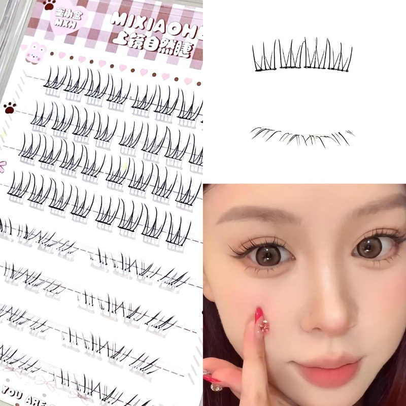 Mixiaohe Sheer Mixed Wispy Upp - Eyelash Extension Natural recensie en prijs