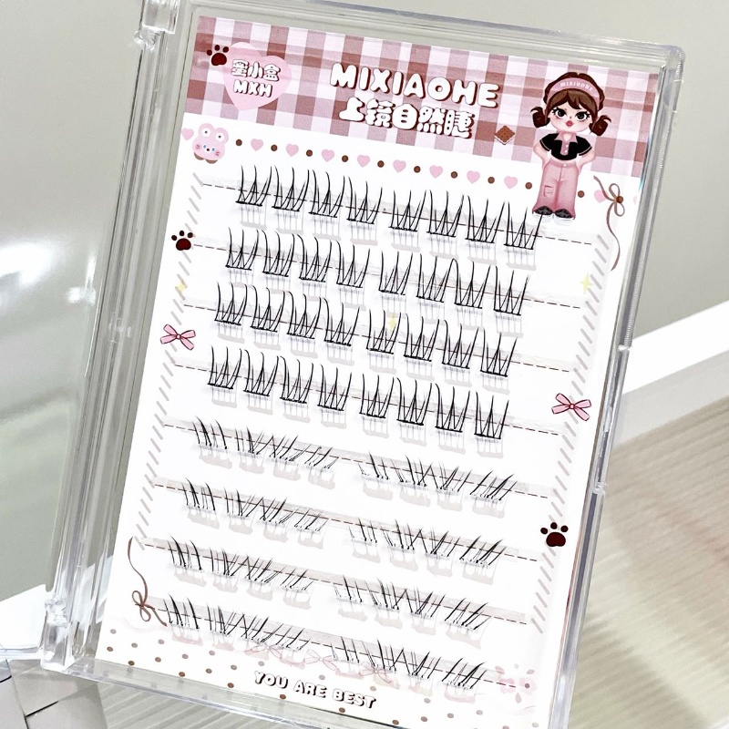 Mixiaohe Sheer Mixed Wispy Upp - Eyelash Extension Natural recensie en prijs