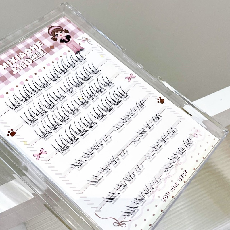 Mixiaohe Sheer Mixed Wispy Upp - Eyelash Extension Natural recensie en prijs
