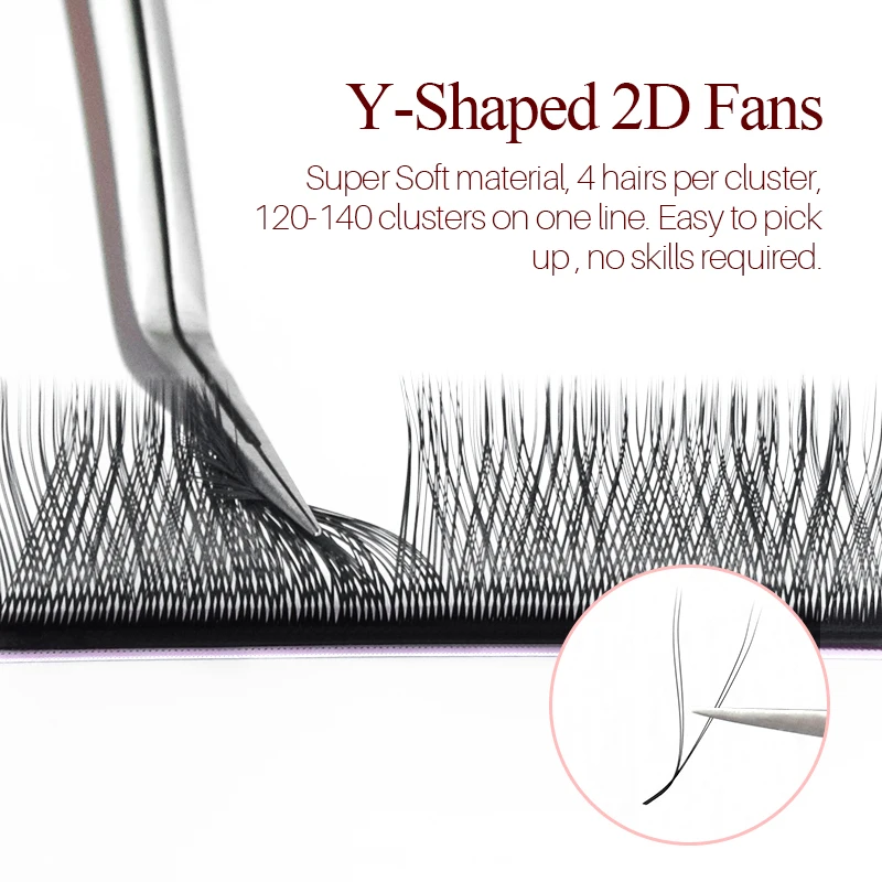 LIED WIMPERS YY Vorm Zwart Bru - Eyelash Extension Yy recensie en prijs