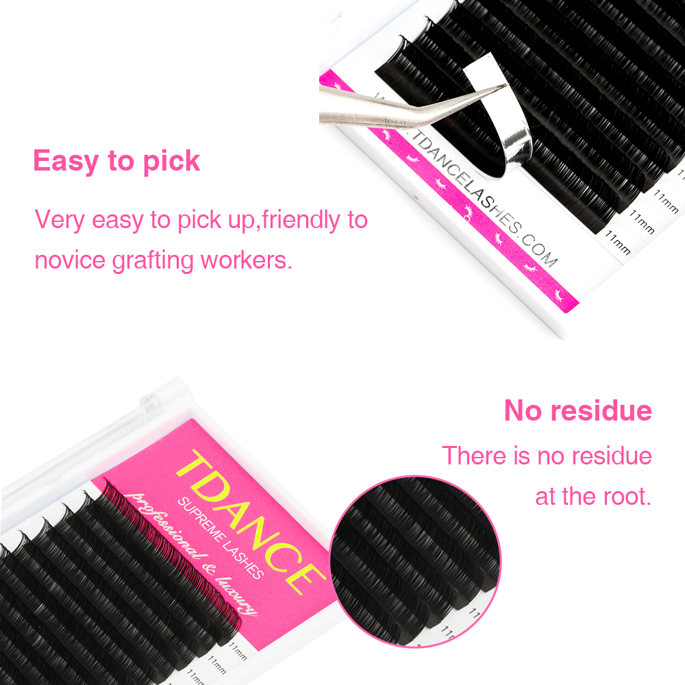 TDANCE Wimperverlenging 16 Rij - Eyelash Extension Korean recensie en prijs