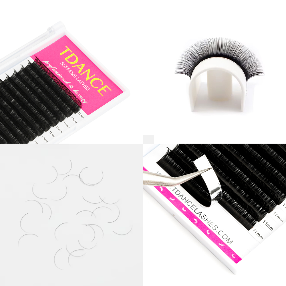 TDANCE Wimperverlenging 16 Rij - Eyelash Extension Korean recensie en prijs
