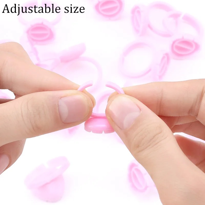 100 Stuks Wegwerp Wimperlijm R - Eyelash Extension Jakarta recensie en prijs