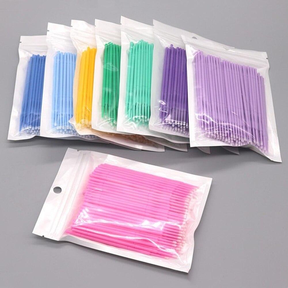 100 stks/partij Micro Borstels - Eyelash Extension Jakarta recensie en prijs