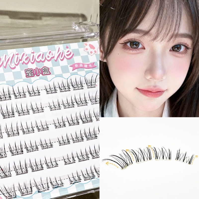Mixiaohe Lijmvrije rechte wimp - Eyelash Extension Natural recensie en prijs