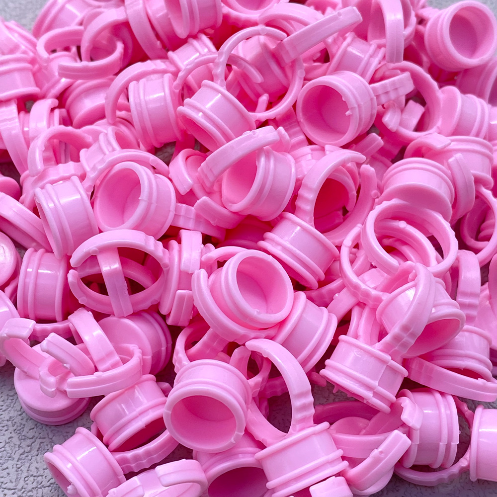 100 Stuks Lijm Ringen Voor Wim - Eyelash Extension Jakarta recensie en prijs