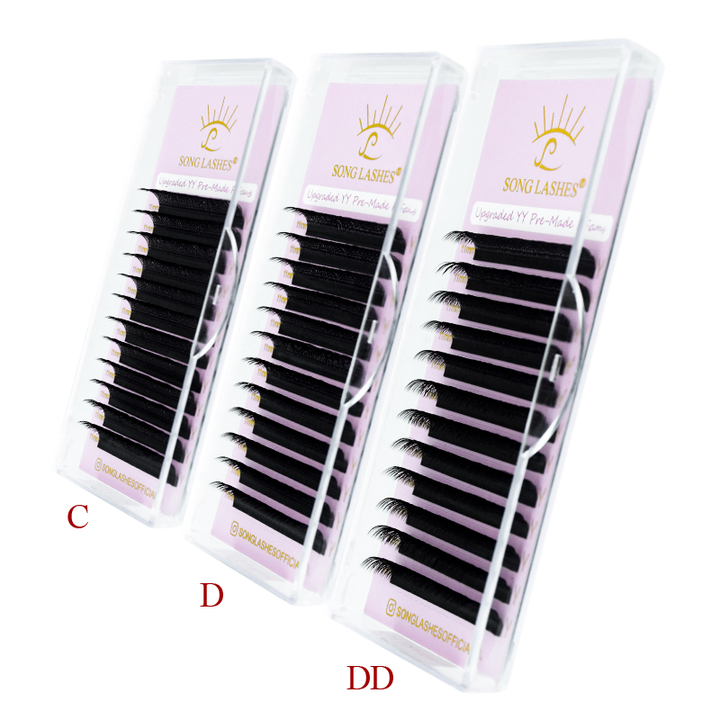 LIED WIMPERS Nieuwe Premade Fa - Eyelash Extension Yy recensie en prijs