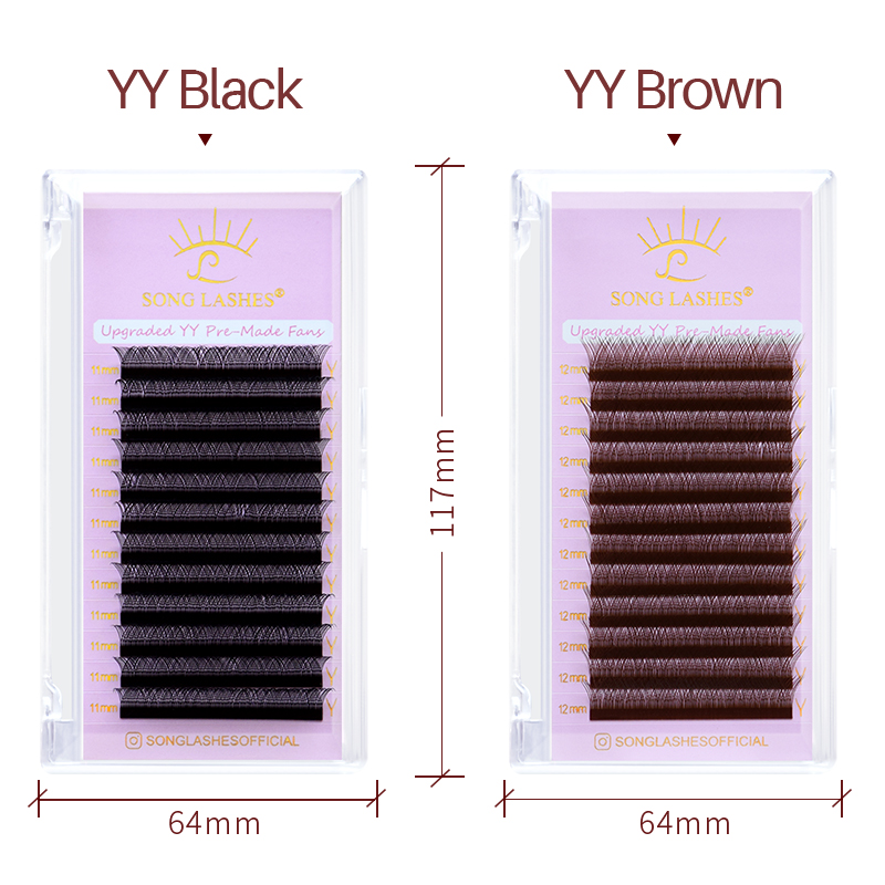 LIED WIMPERS Nieuwe Premade Fa - Eyelash Extension Yy recensie en prijs