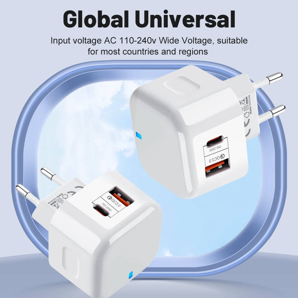 20W Dual Ports Wandlader Type- - Eyelash Extension Uk recensie en prijs