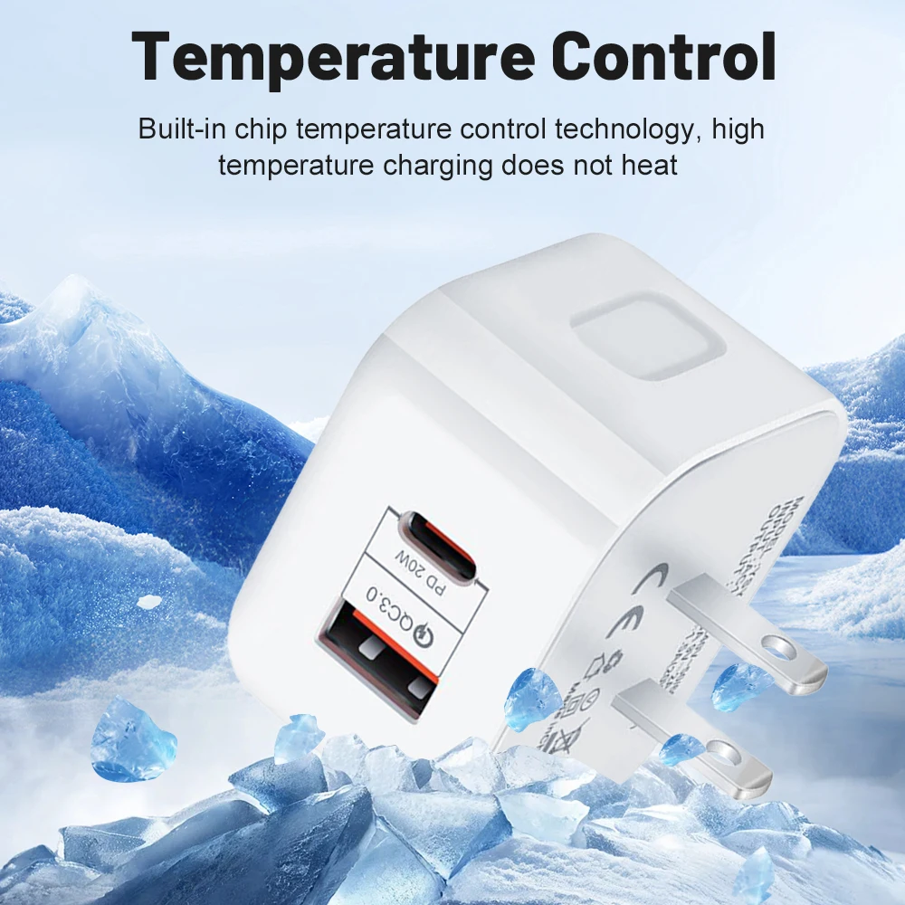 20W Dual Ports Wandlader Type- - Eyelash Extension Uk recensie en prijs