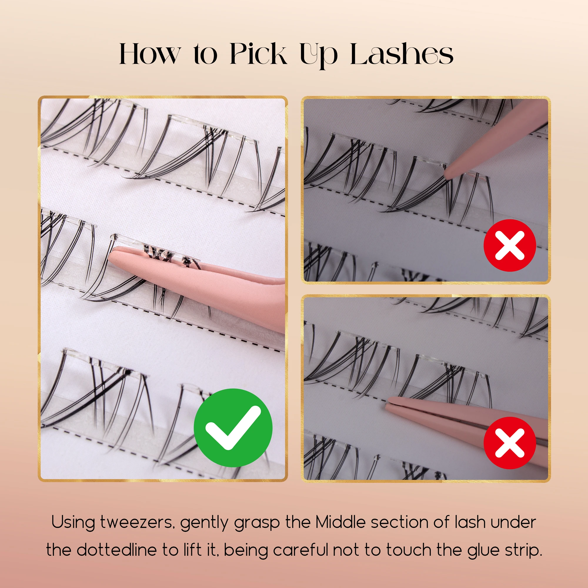 Befer Geen lijm nodig Onderste - Eyelash Extension Natural recensie en prijs