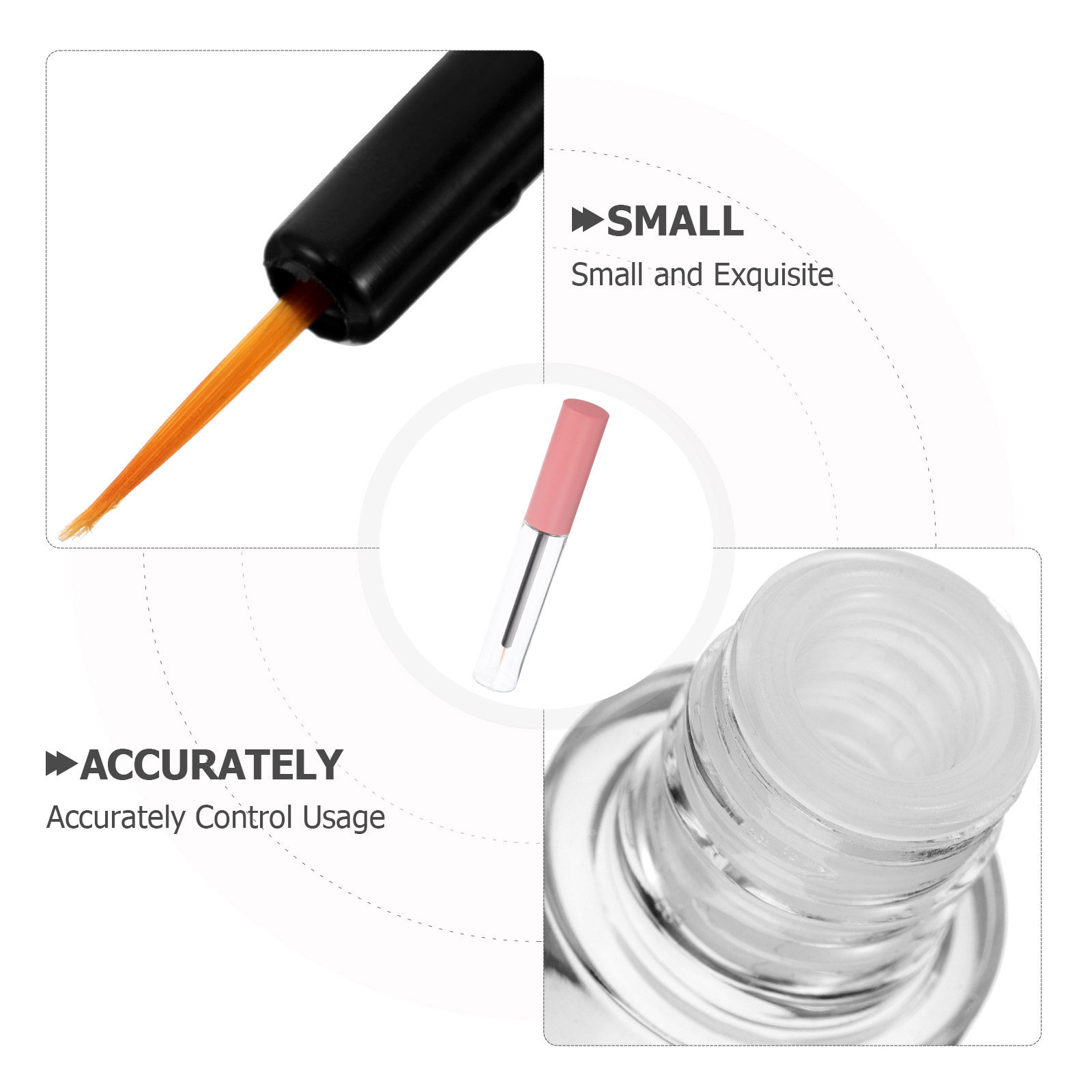 5 stuks 10ml transparante lege - Refill Eyelash Extension recensie en prijs