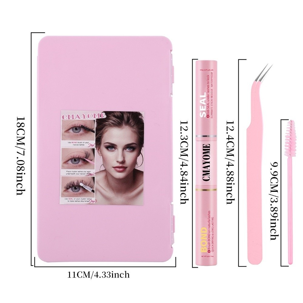 Bond & Seal Neppl wimpers Natu - Eyelash Extension Natural Look recensie en prijs