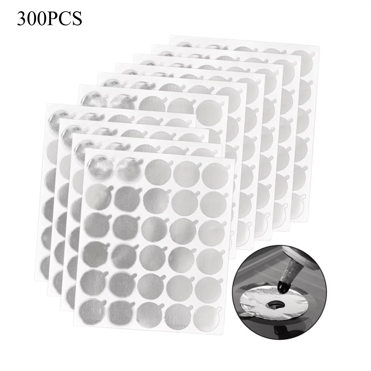 300 stuks folie stickerpads (1 - Eyelash Extension Jakarta recensie en prijs