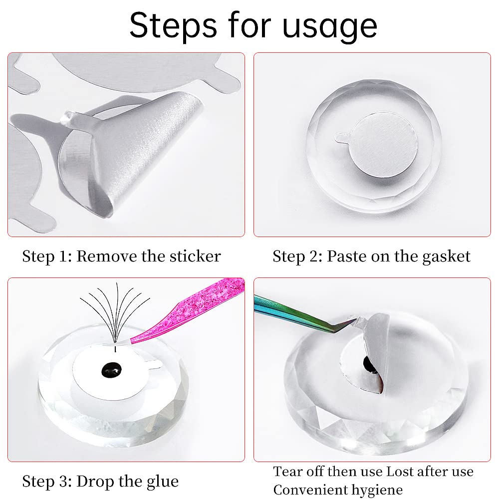 300 stuks folie stickerpads (1 - Eyelash Extension Jakarta recensie en prijs