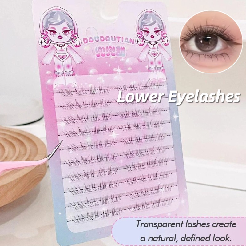 Koreaanse onderste wimpers GeS - Eyelash Extension Korean recensie en prijs