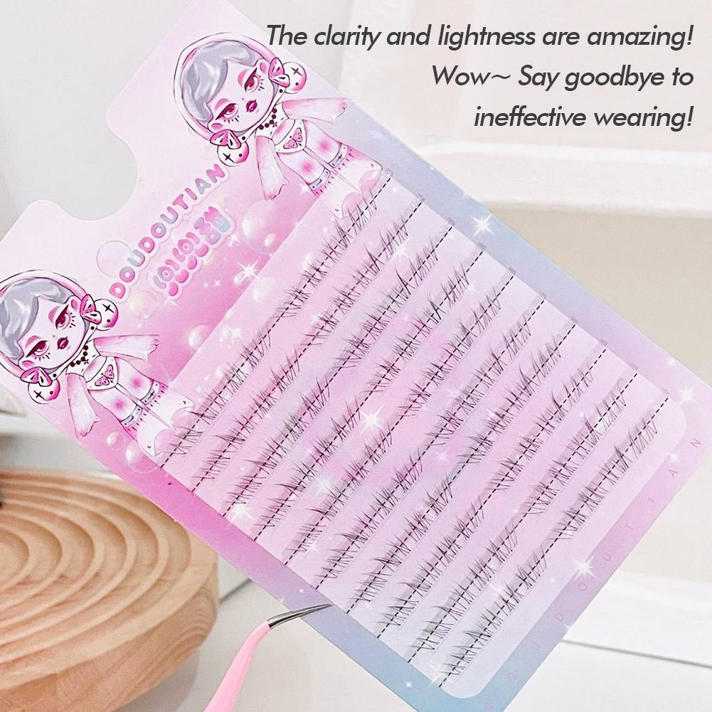 Koreaanse onderste wimpers GeS - Eyelash Extension Korean recensie en prijs