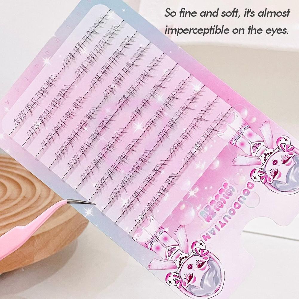 Koreaanse onderste wimpers GeS - Eyelash Extension Korean recensie en prijs