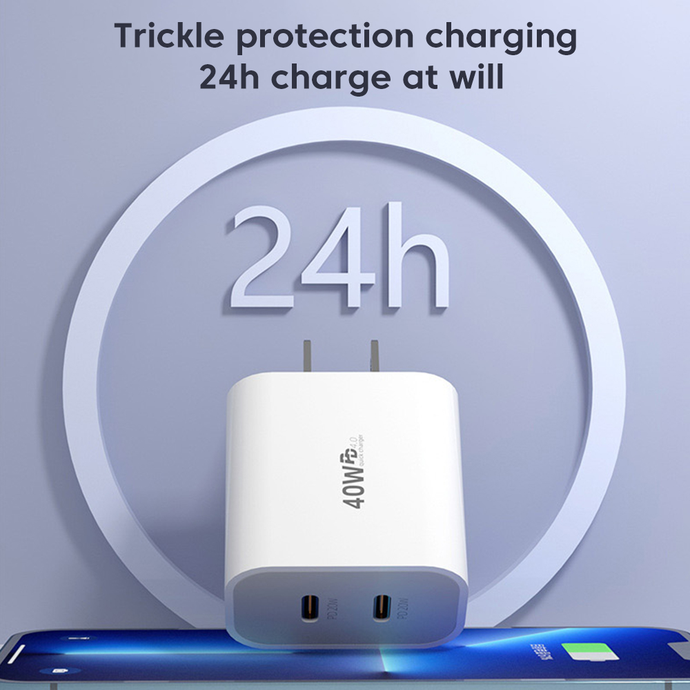 PD 40W Type C Oplader Dual USB - Eyelash Extension Uk recensie en prijs
