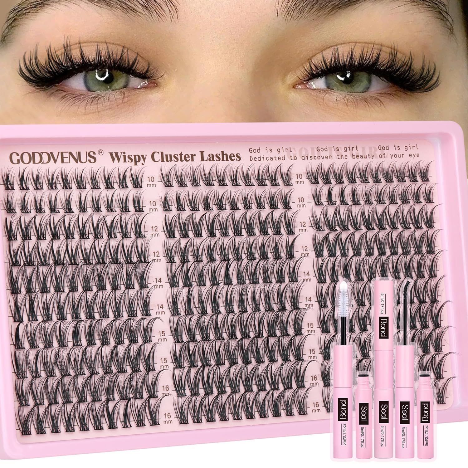 DIY wimperextensions set, natu - Eyelash Extension Volume recensie en prijs