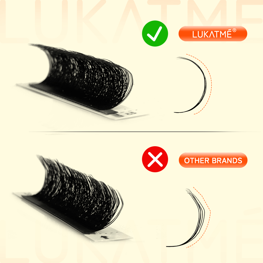 LUKATME W 3D 4D 5D 6D 7D Wimpe - Eyelash Extension Yy recensie en prijs