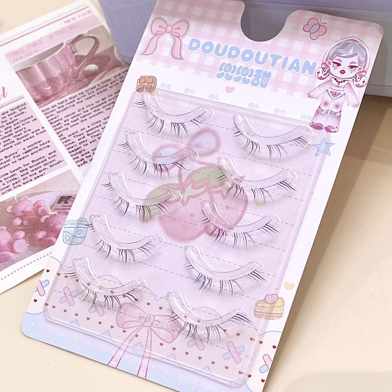 Doudoutian Ultra Fine Full Str - Eyelash Extension Natural recensie en prijs
