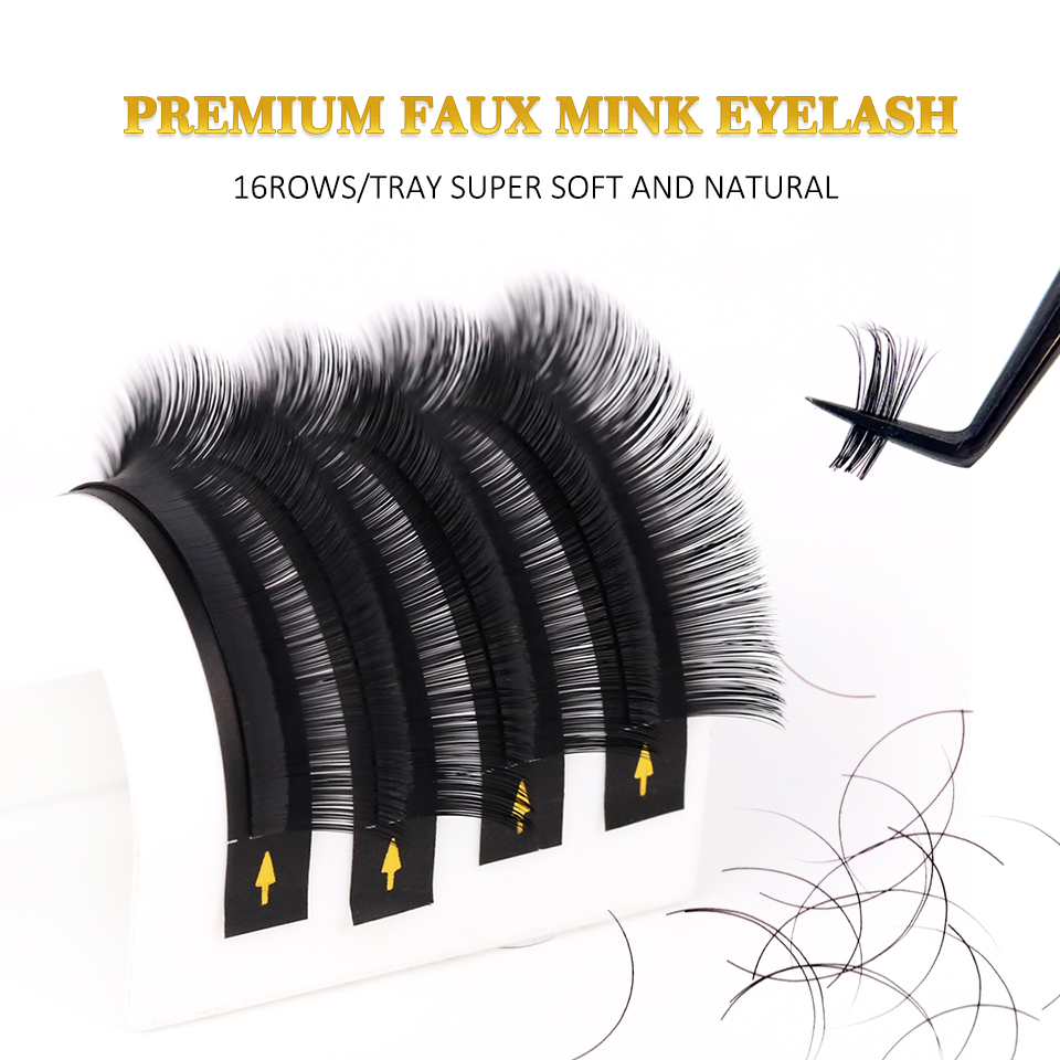 Lashprofessor 10 Gevallen/Lot  - Eyelash Extension Korean recensie en prijs