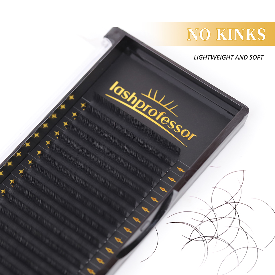 Lashprofessor 10 Gevallen/Lot  - Eyelash Extension Korean recensie en prijs