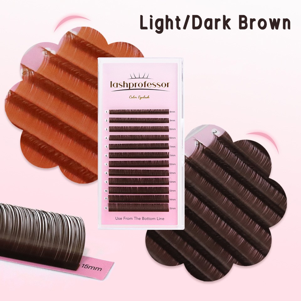Donkerbruine wimperverlenging  - Eyelash Extension Jakarta recensie en prijs