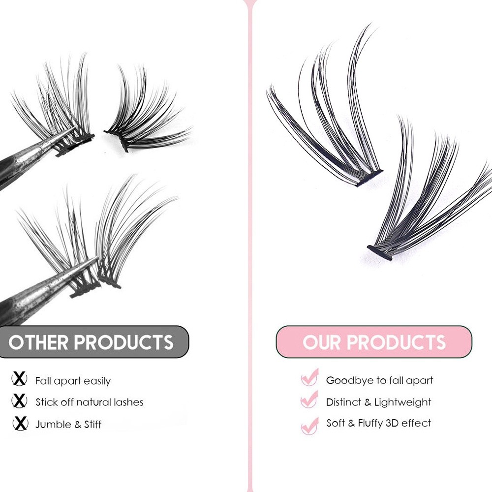 8-16mm Lange Kunstwimpers Bond - Eyelash Extension Natural Look recensie en prijs