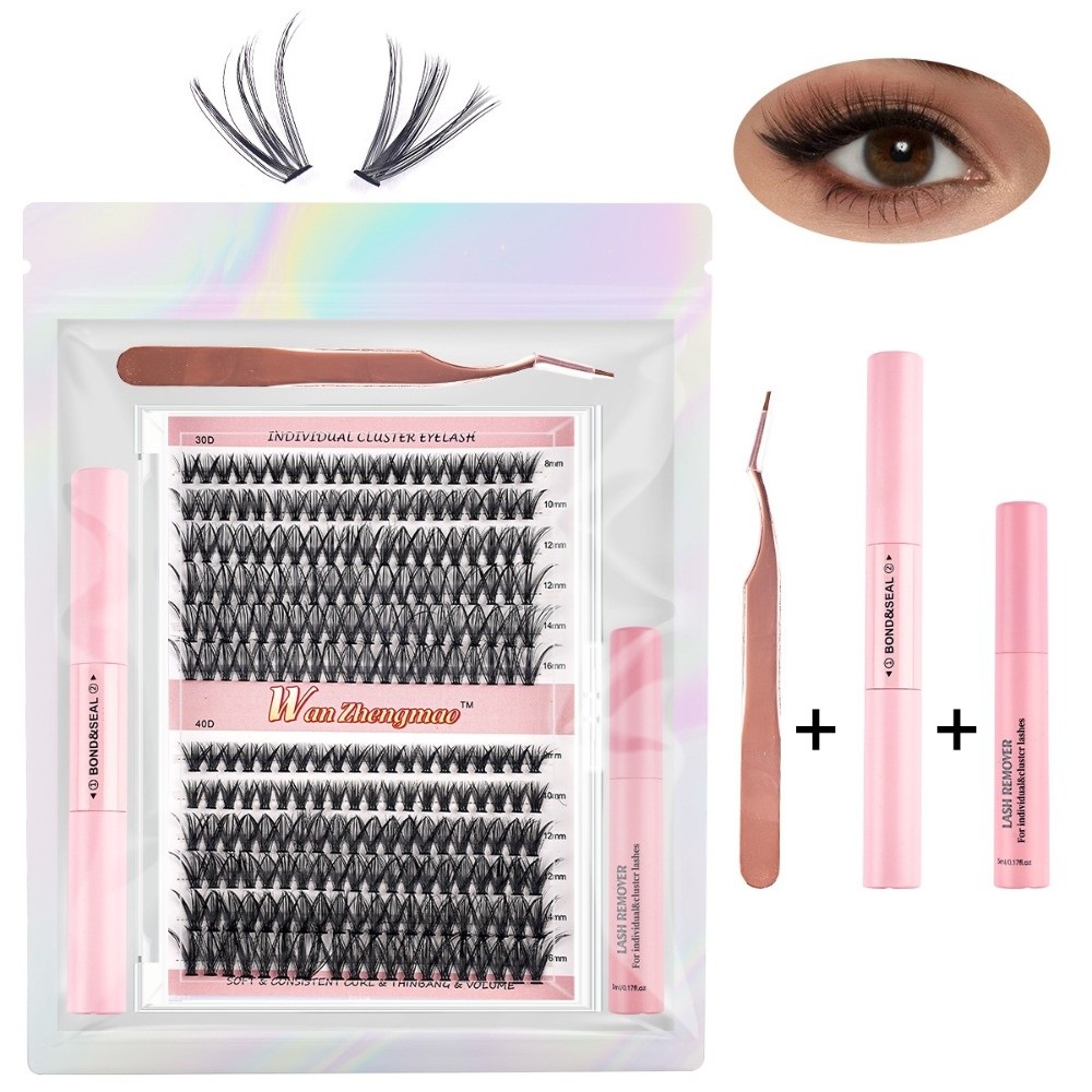8-16mm Lange Kunstwimpers Bond - Eyelash Extension Natural Look recensie en prijs