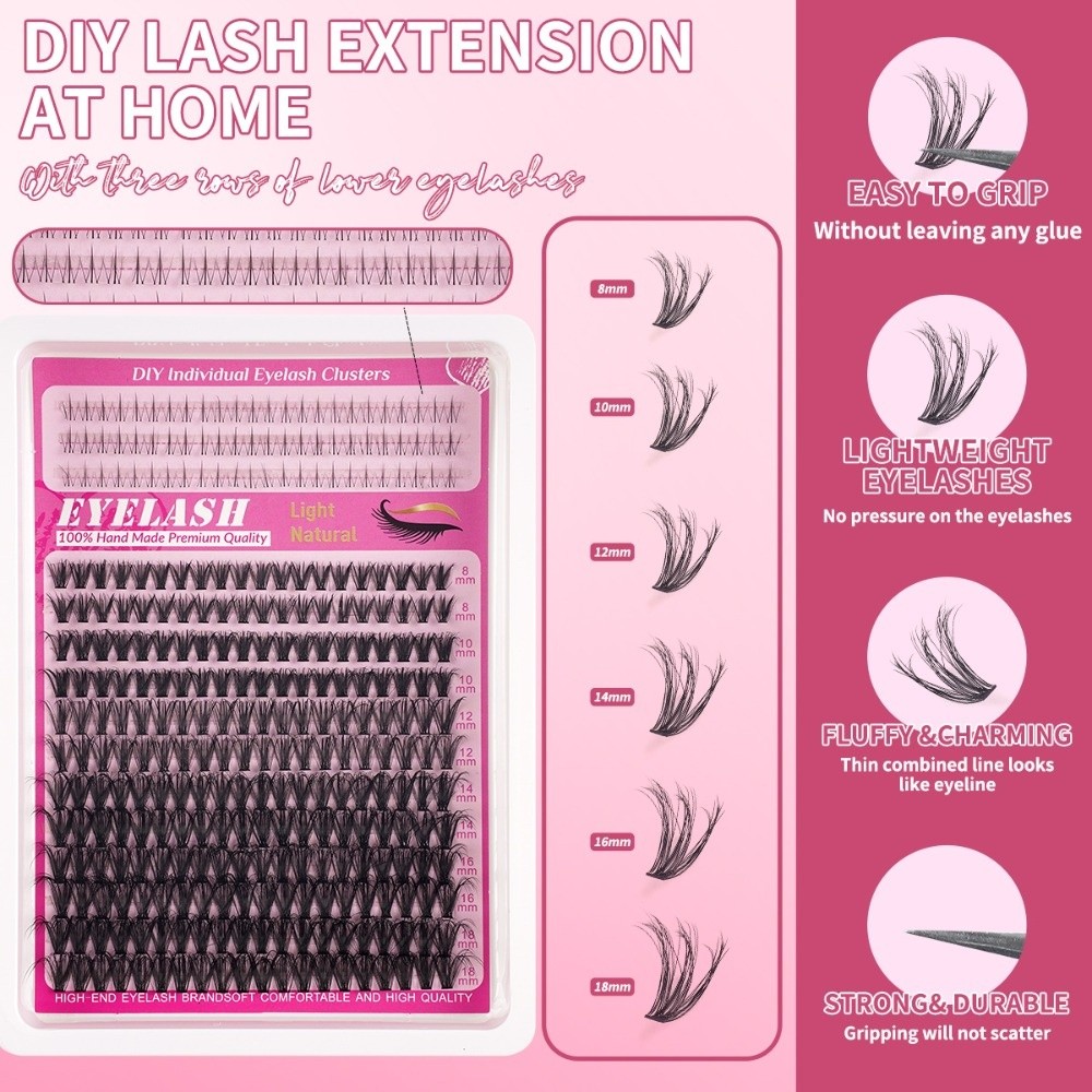 8-18mm Lange Kunstwimpers Natu - Lashes Eyelash Extension recensie en prijs