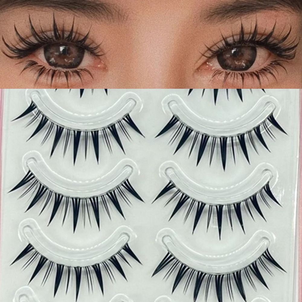 5-Pairs Pack Japanse Cosplay V - Eyelash Extension Wet Look recensie en prijs